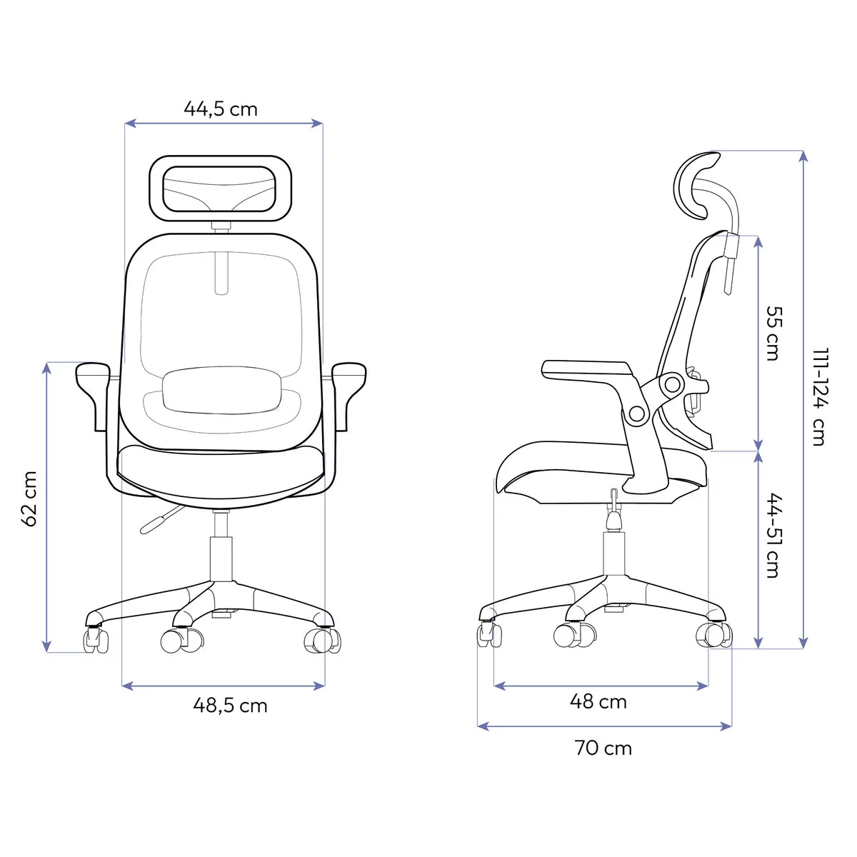 Cadeira Ergonômica Elements Astra